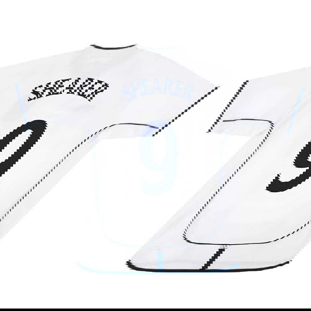 England 2001-03 Home Shirt (XXL) (Excellent) (SHEARER 9)