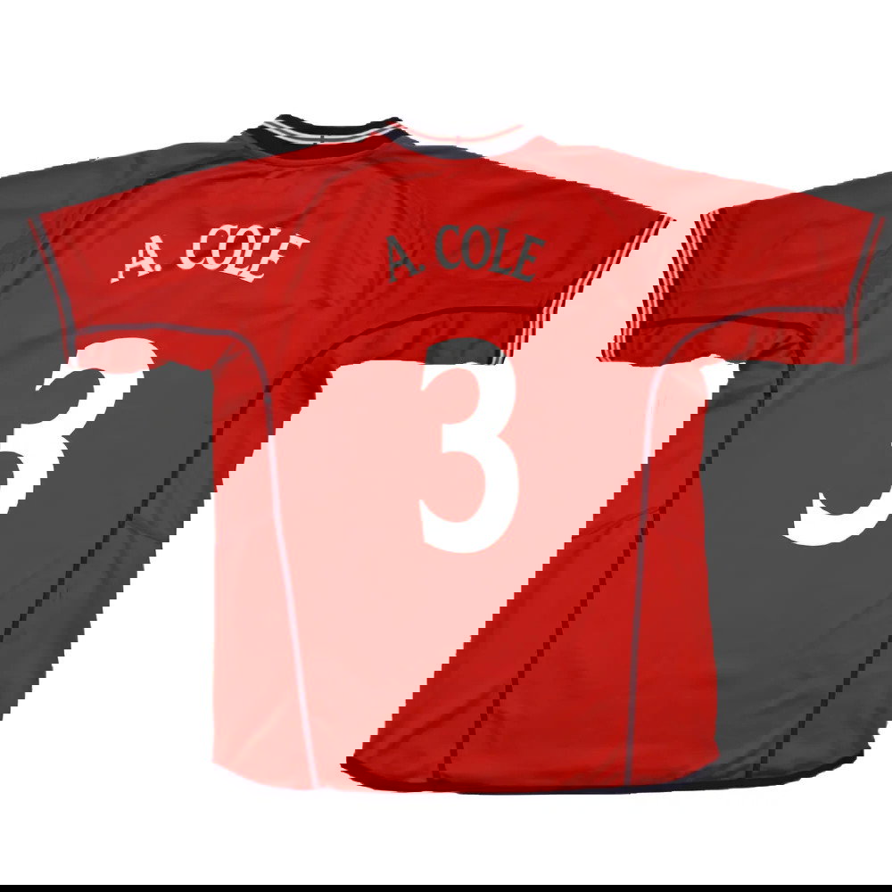 England 2002-04 Away Shirt (XL) (Excellent) (A. Cole 3)