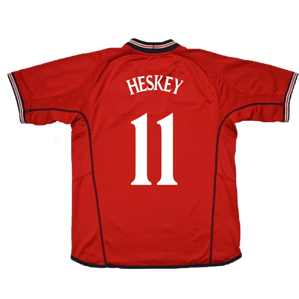 England 2002-04 Away (XL) (Excellent) (Heskey 11)