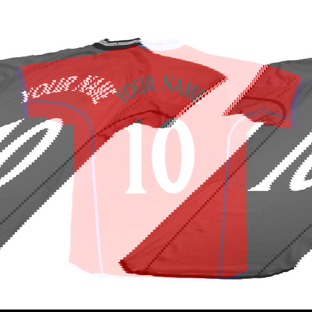 England 2002-04 Away Shirt ((Excellent) XL) (Your Name)