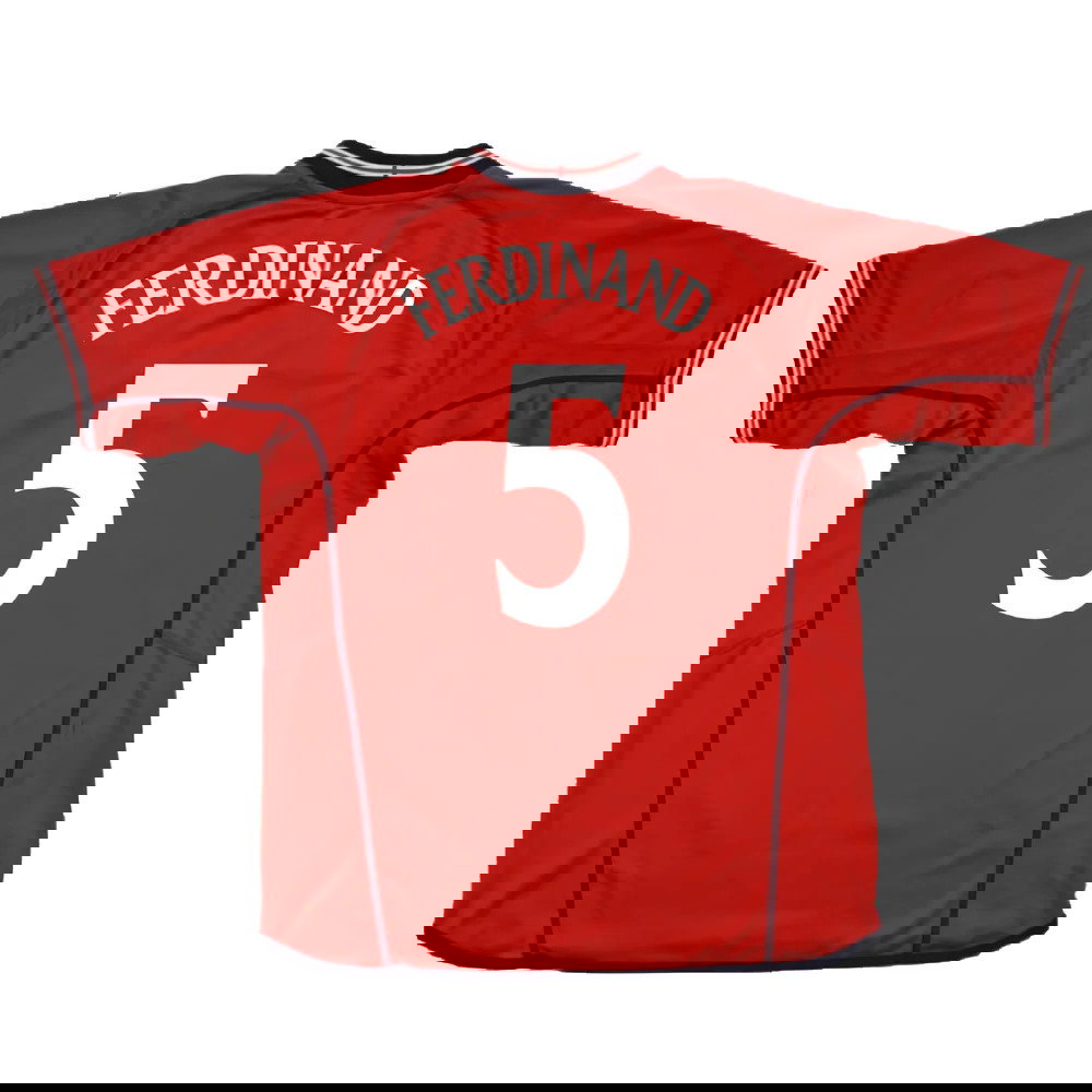 England 2002-04 Away Shirt (XXL) (Very Good) (FERDINAND 5)