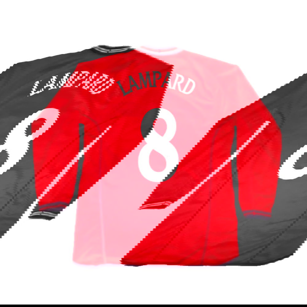 England 2002-04 Away Shirt LS (L) (Excellent) (LAMPARD 8)