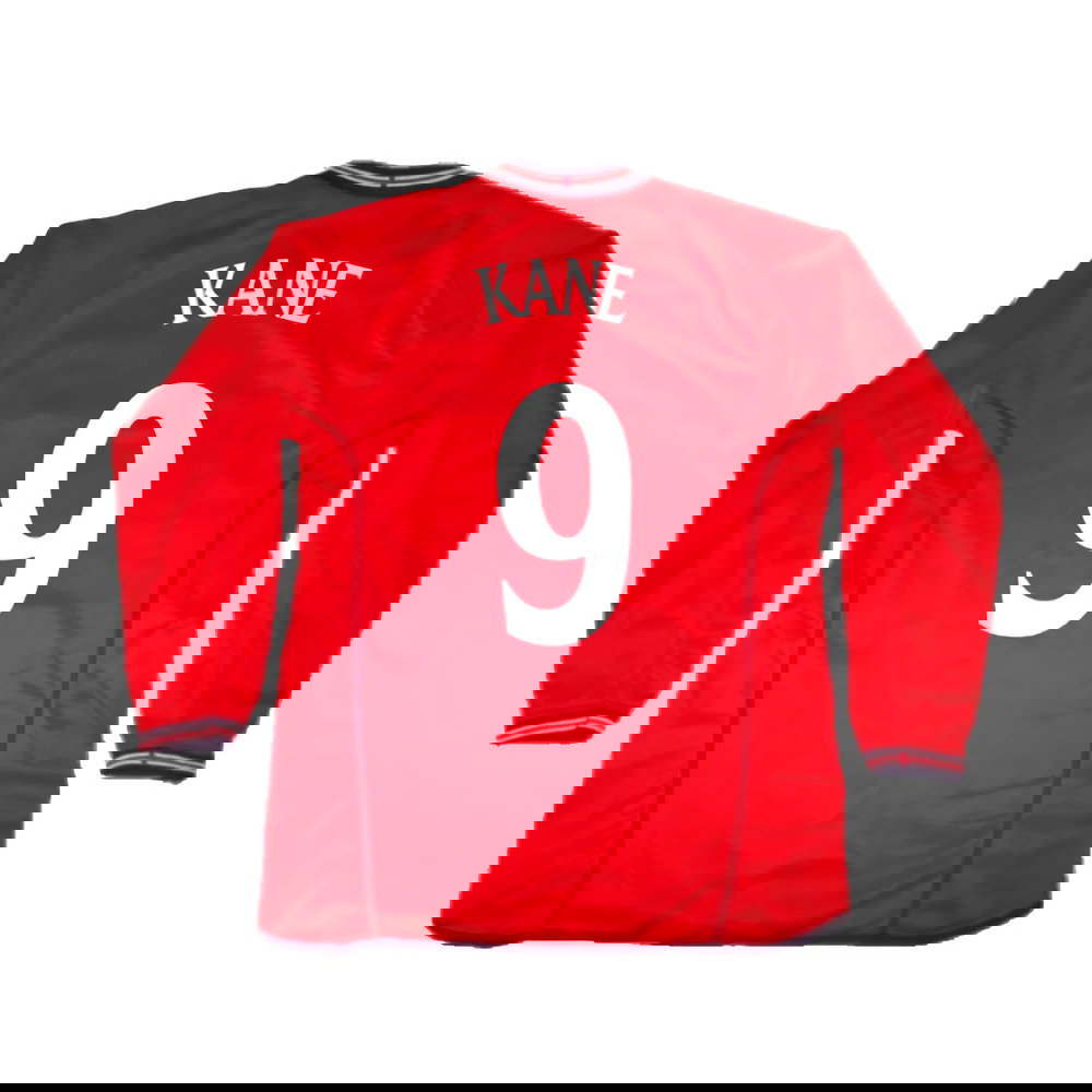 England 2006-08 Long Sleeve Away Shirt (Excellent) (KANE 9)