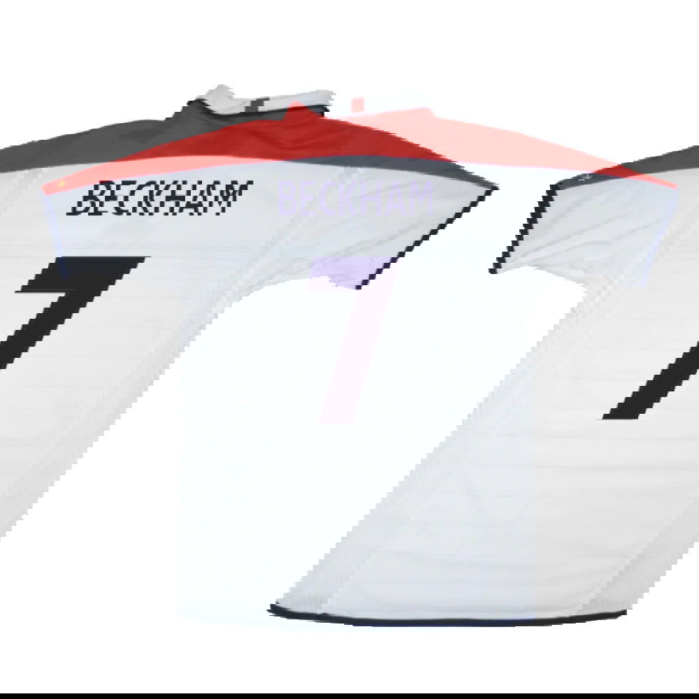 England 2003-05 Home Shirt (XL) (Mint) (Beckham 7)