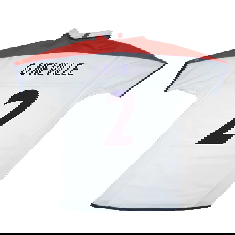 England 2003-05 Home (S) (Excellent) (G Neville 2)