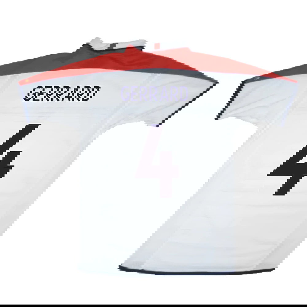 England 2003-05 Home Shirt (Excellent) (Gerrard 4)