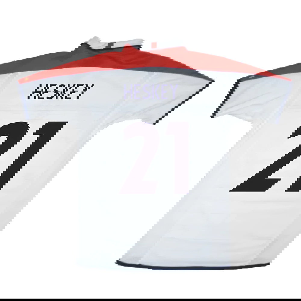 England 2003-05 Home Shirt (Excellent) (Heskey 21)