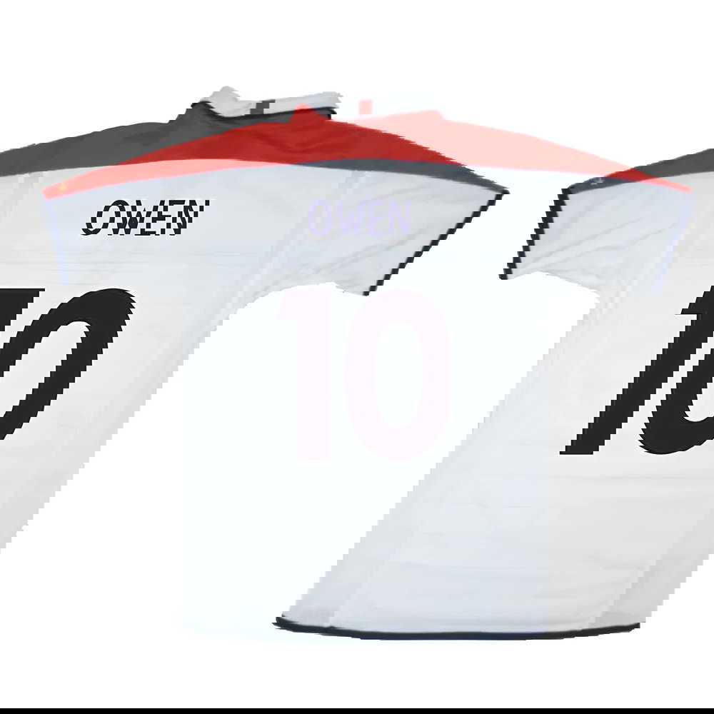 England 2003-05 Home Shirt (Excellent) (Owen 10)