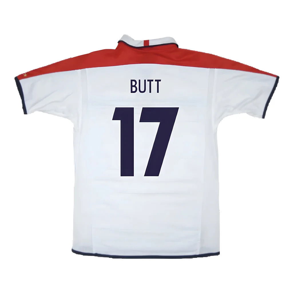 England 2003-05 Home Shirt ((Very Good) L) (Butt 17)