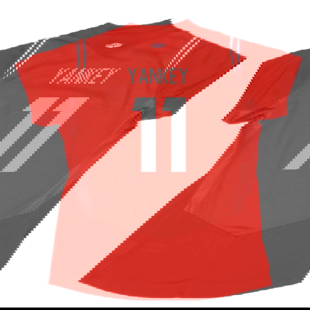 England 2004-05 Women\'s Away Shirt (W-14) (Excellent) (Yankey 11)