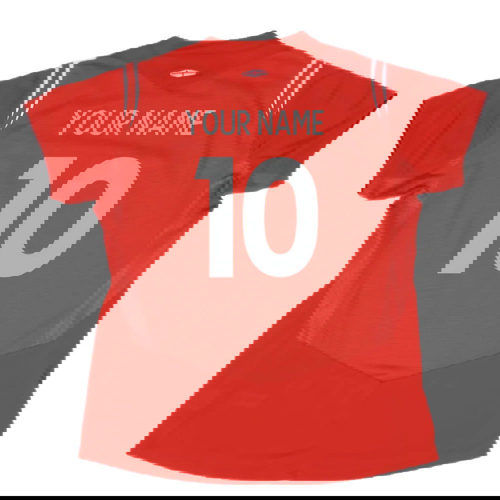 England 2004-05 Women\'s Away Shirt (W-14) (Excellent) (Your Name)