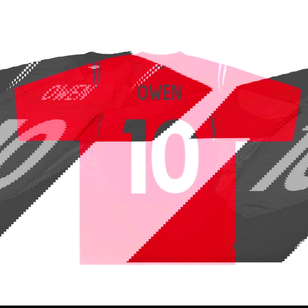 England 2004-06 Away L/S (L) (Excellent) (Owen 10)