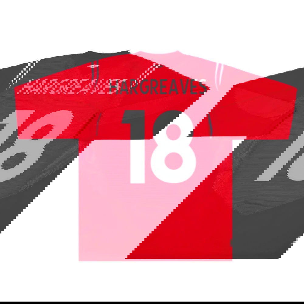 England 2004-06 Away L/S Shirt (XXL) (Excellent) (Hargreaves 18)