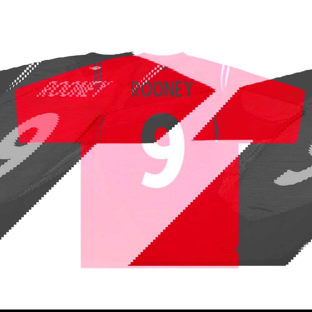 England 2004-06 Away L/S Shirt (XXL) (Excellent) (Rooney 9)