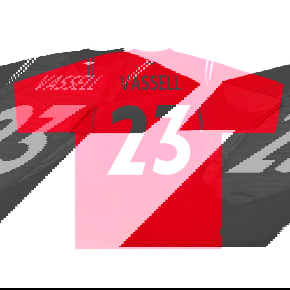 England 2004-06 Away L/S Shirt (XXL) (Excellent) (Vassell 23)