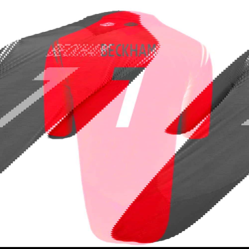 England 2004-06 Away Shirt (2XL) (Excellent) (Beckham 7)