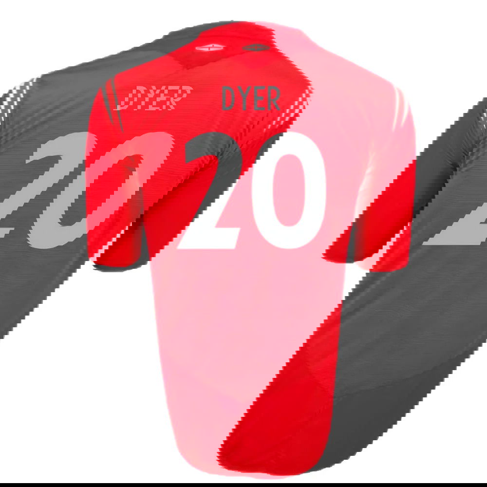 England 2004-06 Away Shirt (2XL) (Excellent) (Dyer 20)