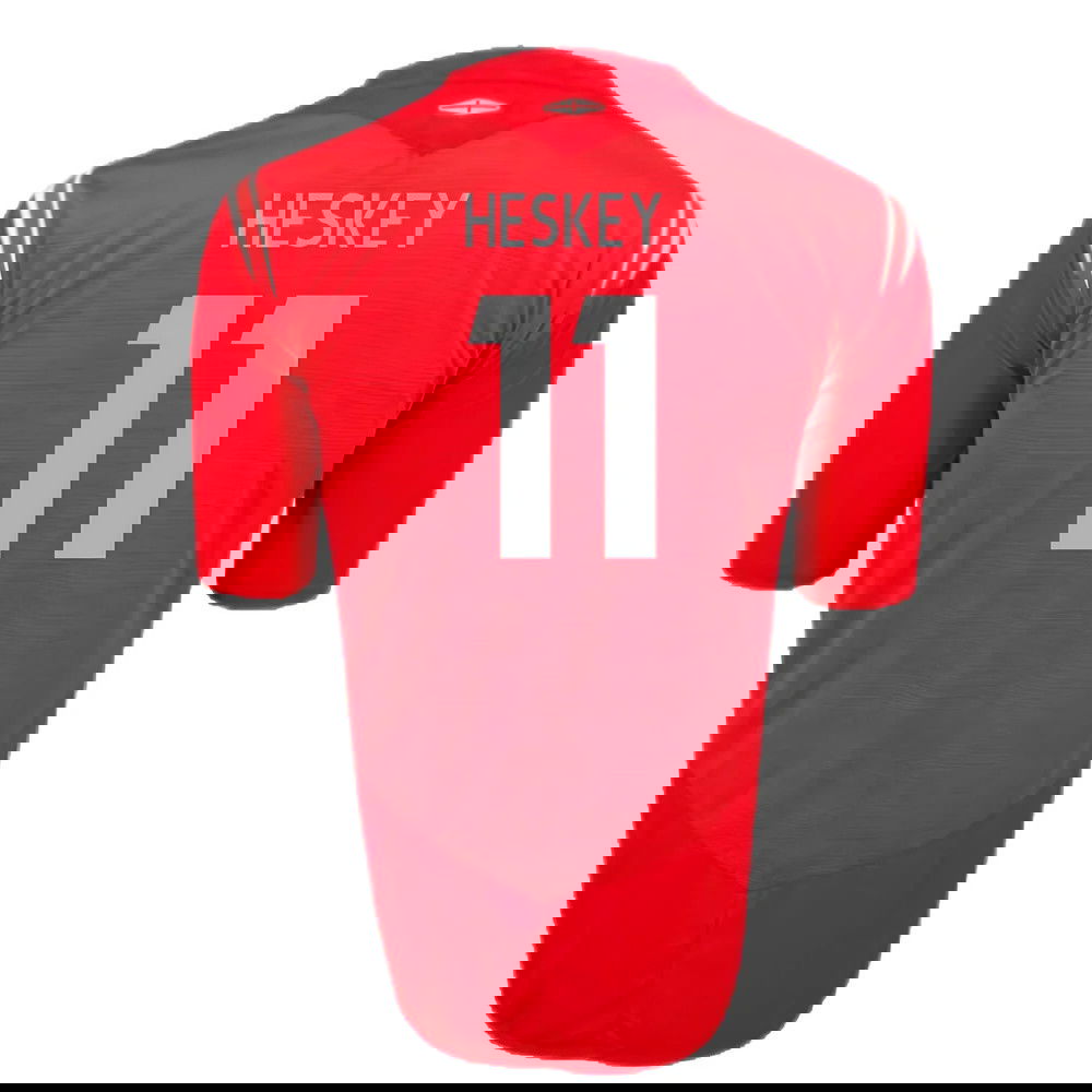 England 2004-06 Away Shirt (2XL) (Excellent) (Heskey 11)