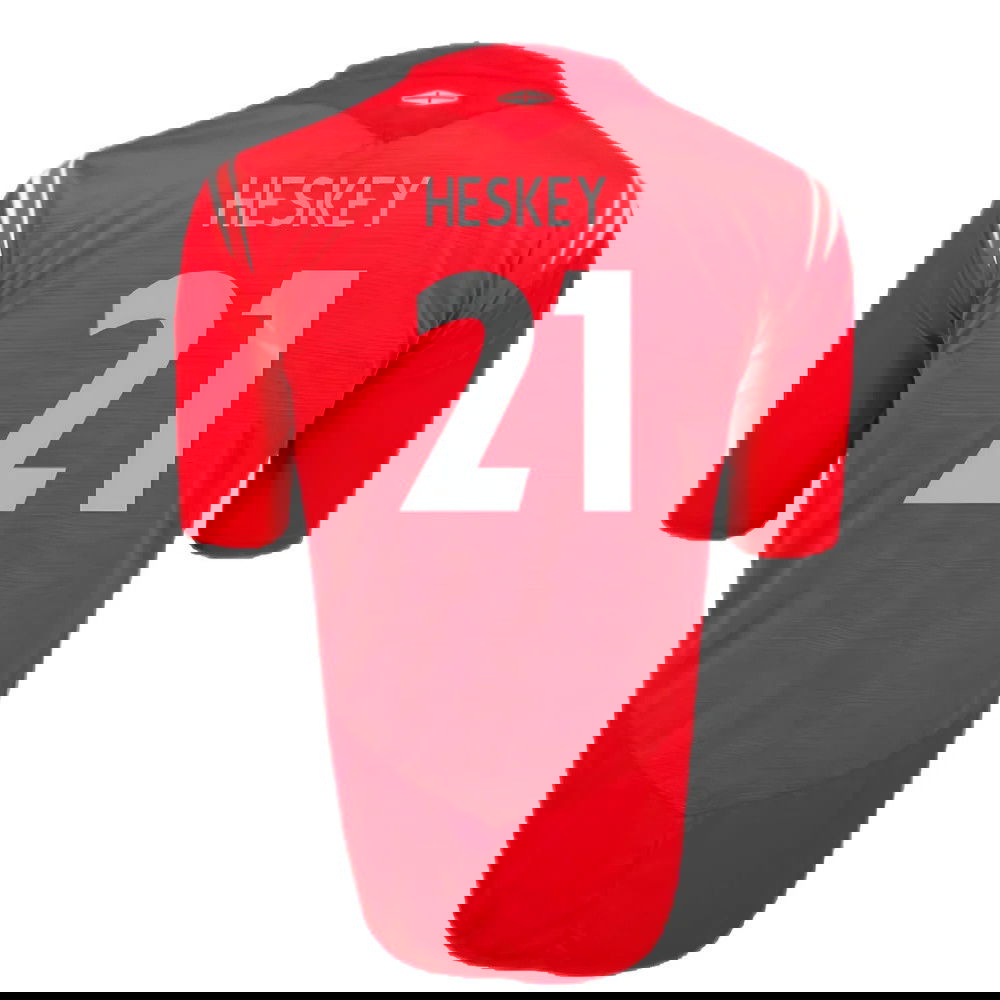 England 2004-06 Away Shirt (2XL) (Excellent) (Heskey 21)