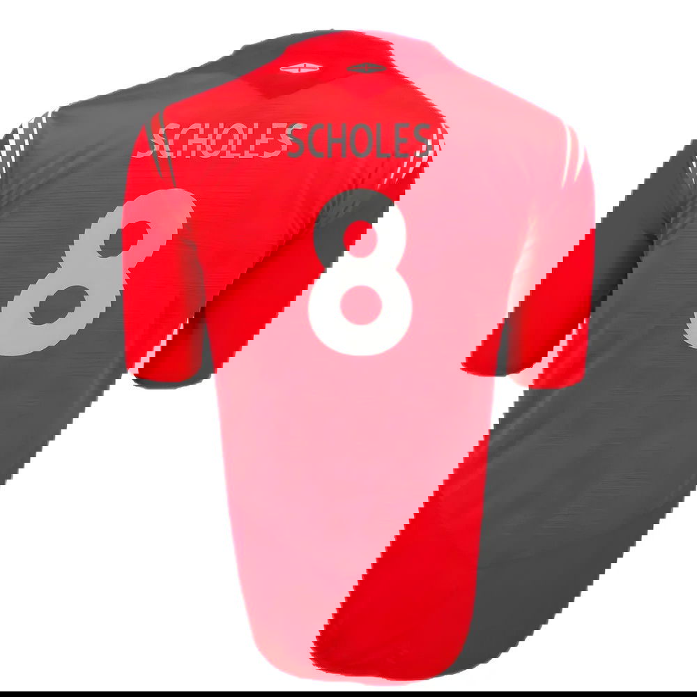 England 2004-06 Away Shirt (2XL) (Excellent) (Scholes 8)