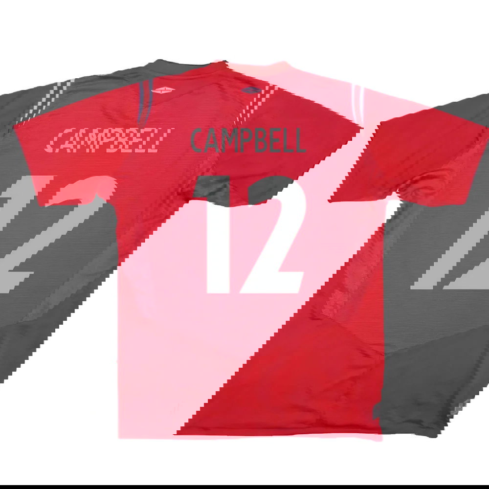 England 2004-06 Away Shirt (L) (Excellent) (CAMPBELL 12)