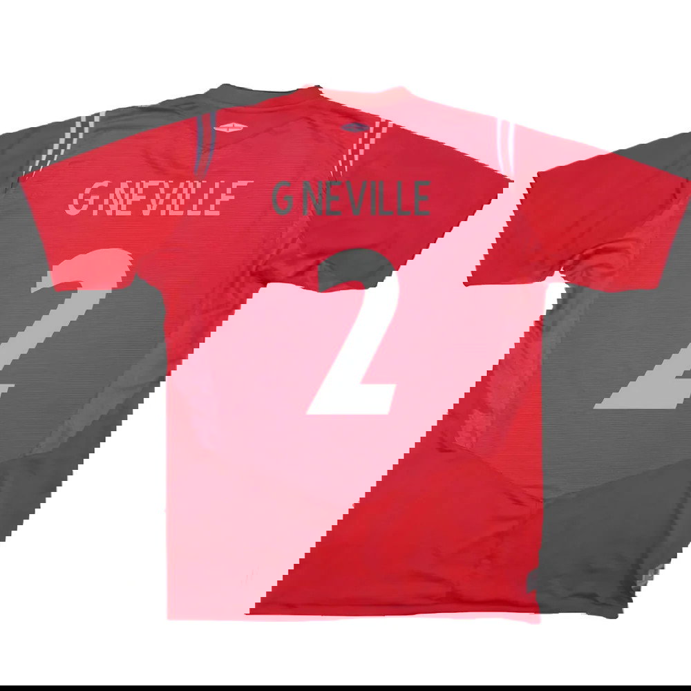 England 2004-06 Away Shirt (L) (Excellent) (G NEVILLE 2)