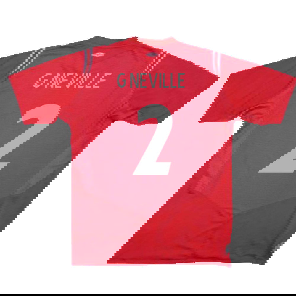 England 2004-2006 Away Shirt (Excellent) (G Neville 2)