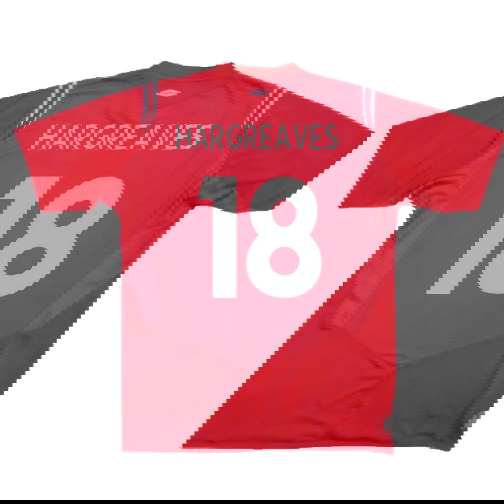 England 2004-2006 Away Shirt (Excellent) (Hargreaves 18)