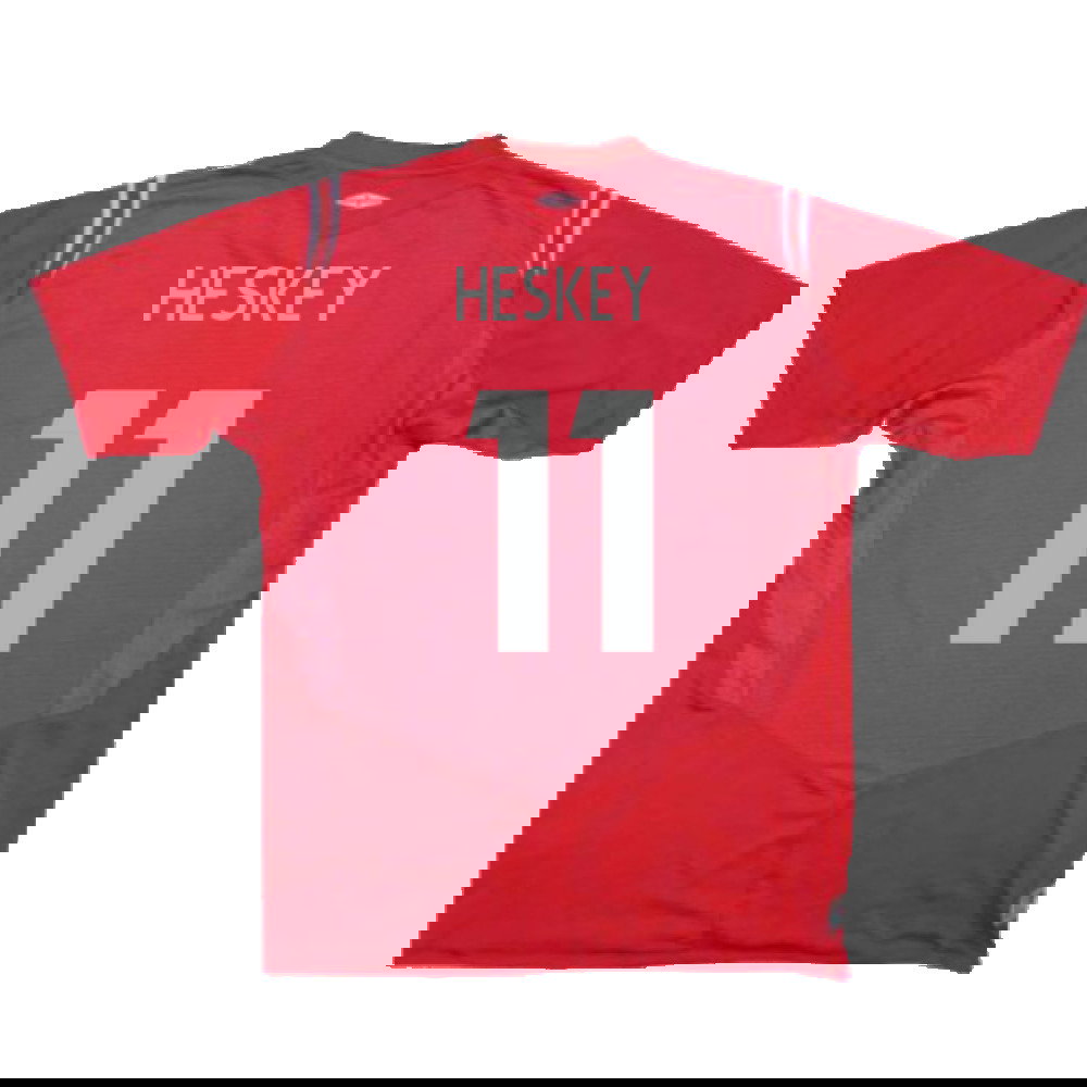 England 2004-06 Away Shirt (XL) (Excellent) (Heskey 11)