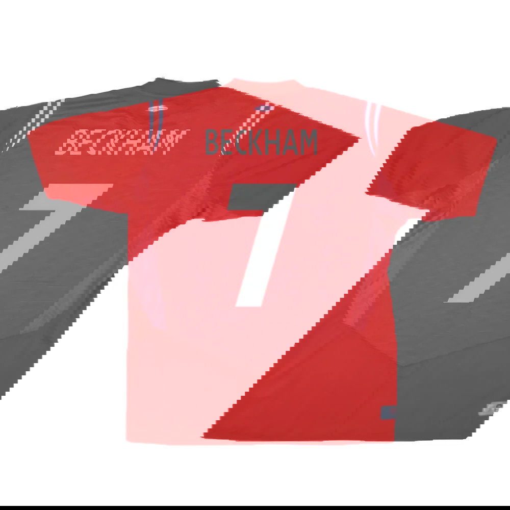 England 2004-06 Away Shirt (Very Good) (BECKHAM 7)