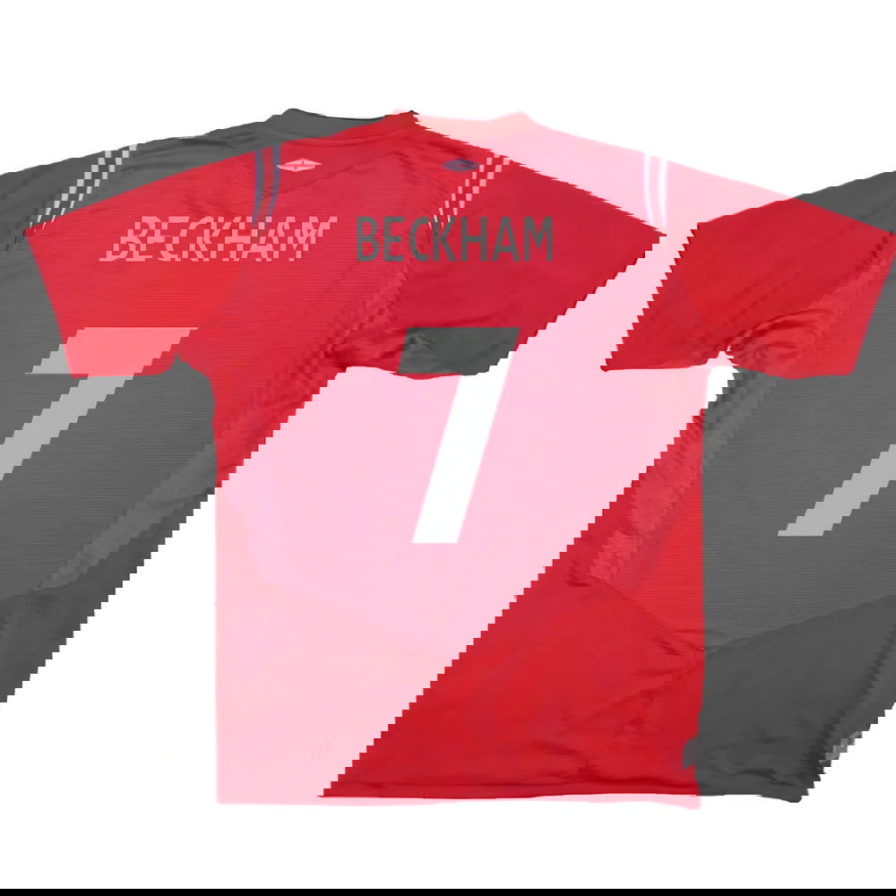 England 2004-06 Away Shirt (Very Good) (BECKHAM 7)