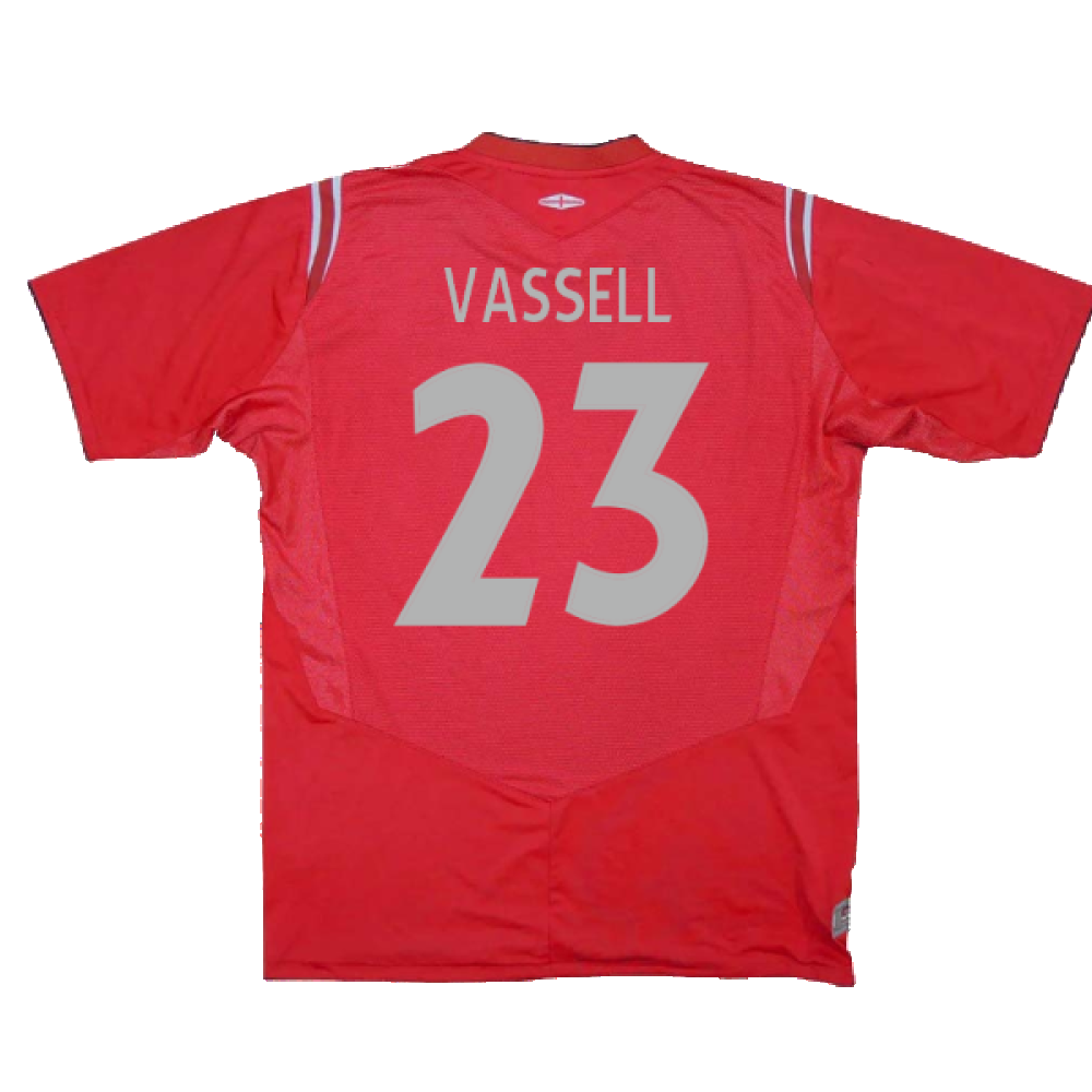 England 2004-06 Away Shirt (XL) (Excellent) (Vassell 23)