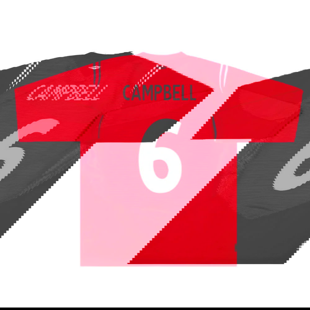 England 2004-2006 Away L/S Shirt (L) (Excellent) (Campbell 6)