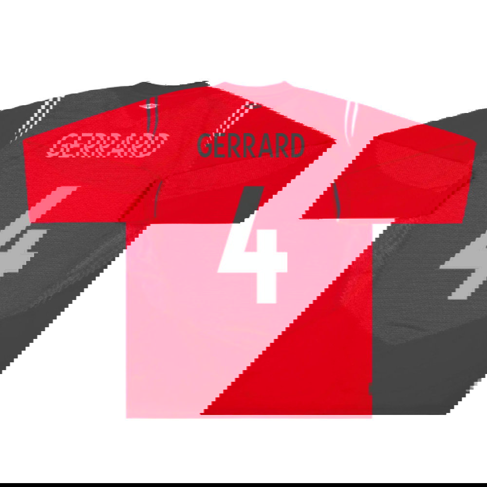 England 2004-2006 Away L/S Shirt (L) (Excellent) (Gerrard 4)