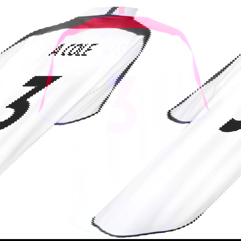 England 2004 Retro Football Shirt (A Cole 3)