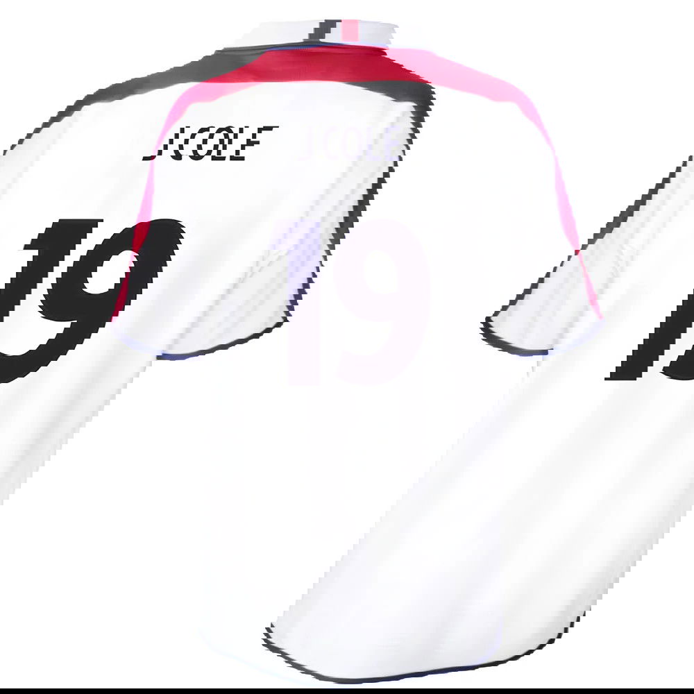 England 2004 Retro Football Shirt (J Cole 19)