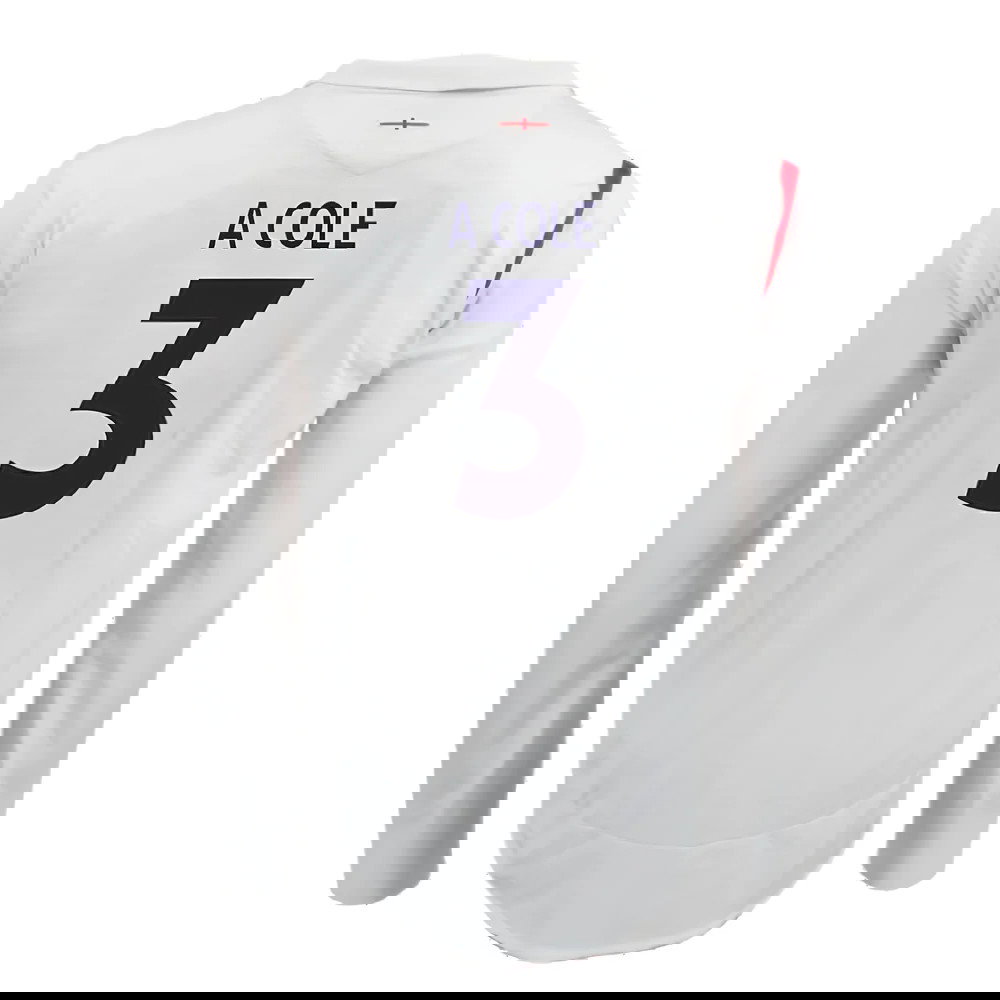 England 2005-07 Home Long Sleeve Shirt (XL) (Very Good) (A COLE 3)