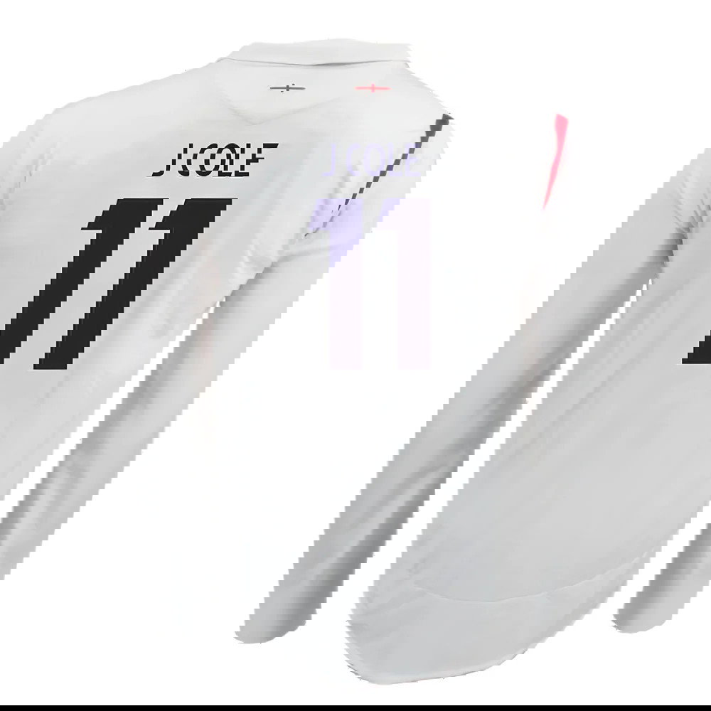 England 2005-07 Home Long Sleeve Shirt (XL) (Very Good) (J COLE 11)