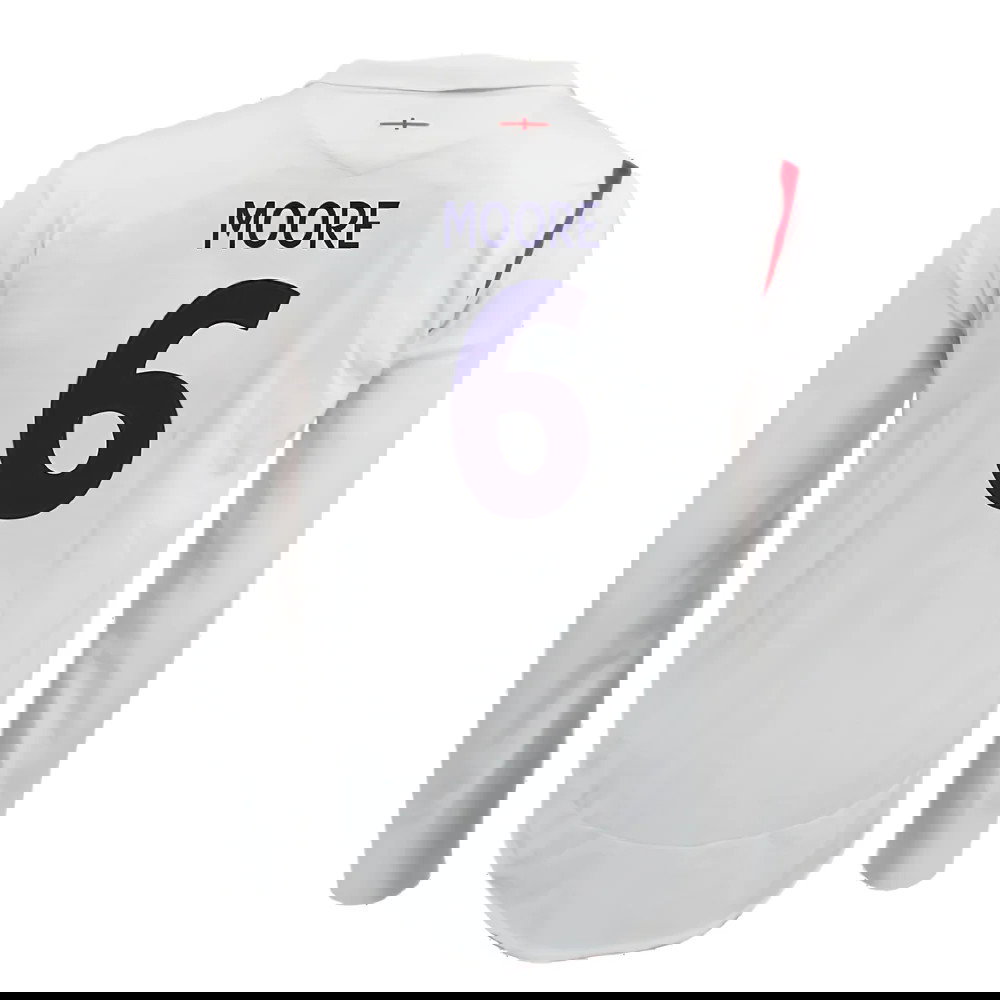 England 2005-07 Home Long Sleeve Shirt (XL) (Very Good) (MOORE 6)