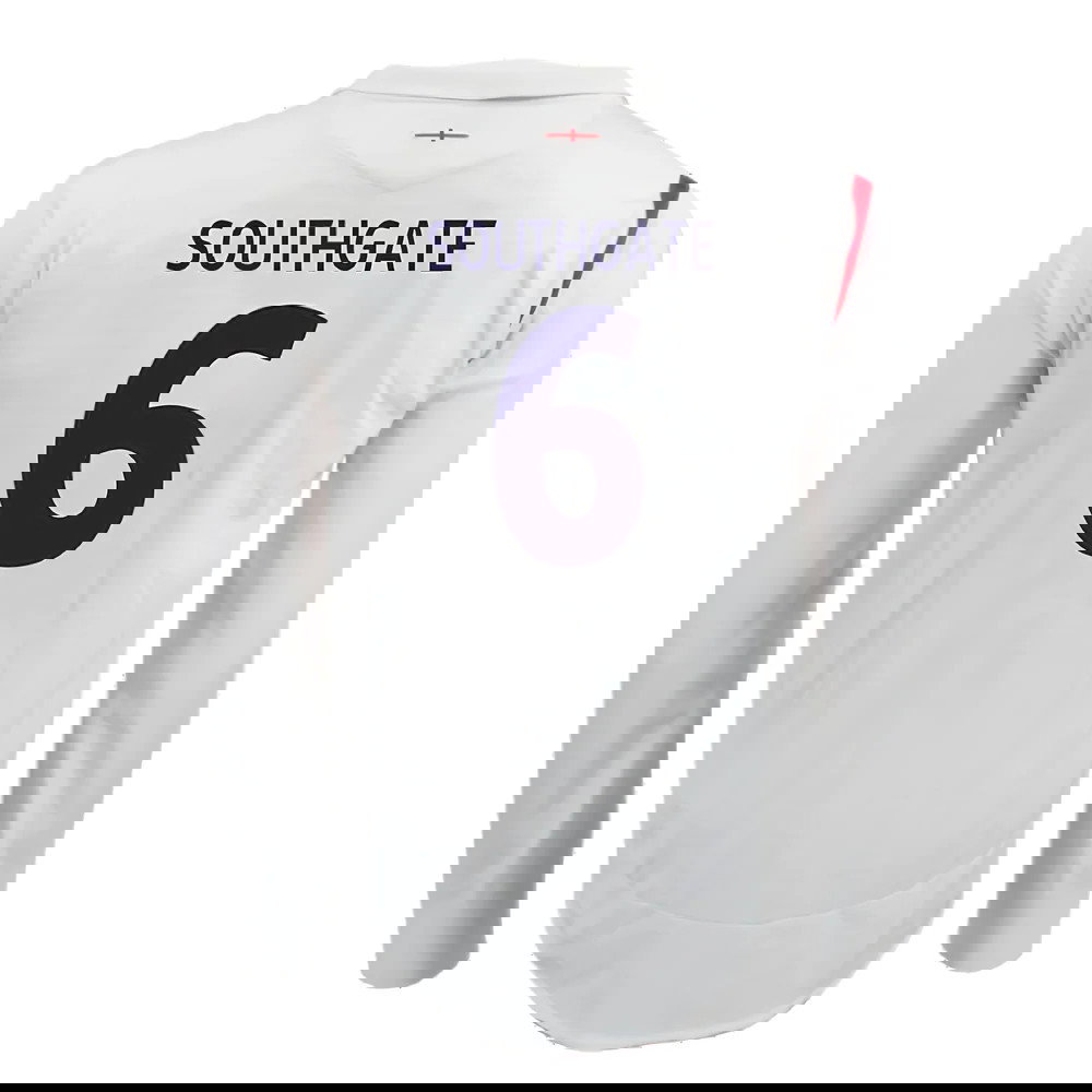 England 2005-07 Home Long Sleeve Shirt (XL) (Very Good) (SOUTHGATE 6)