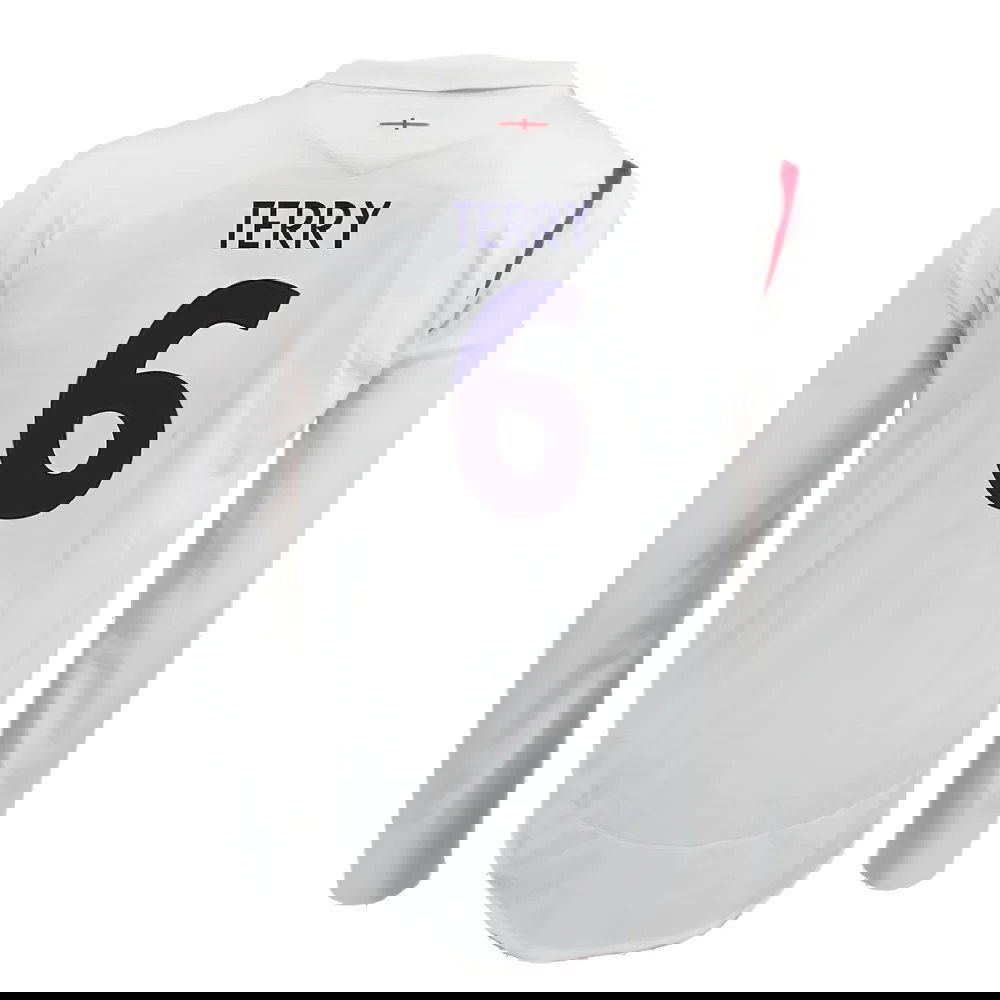 England 2005-07 Home Long Sleeve Shirt (XL) (Very Good) (TERRY 6)