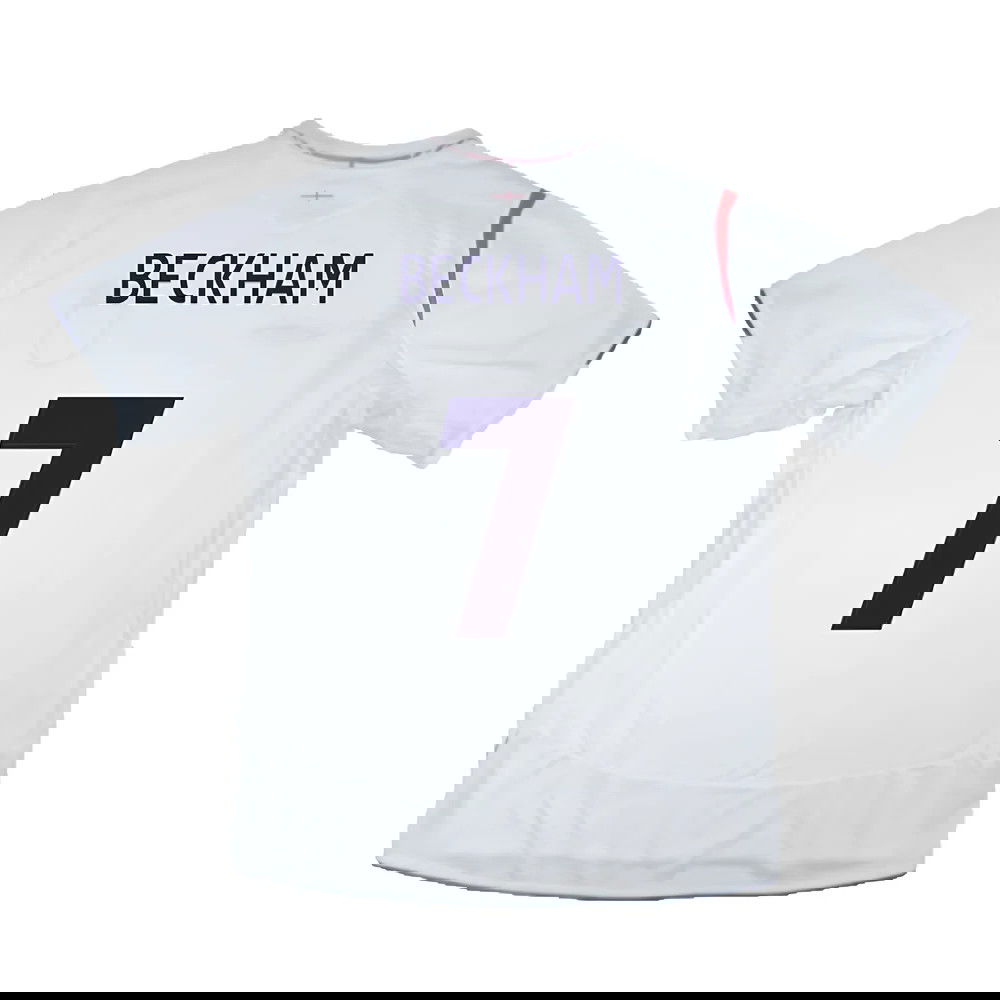 England 2005-07 Home Shirt (M) (Excellent) (BECKHAM 7)