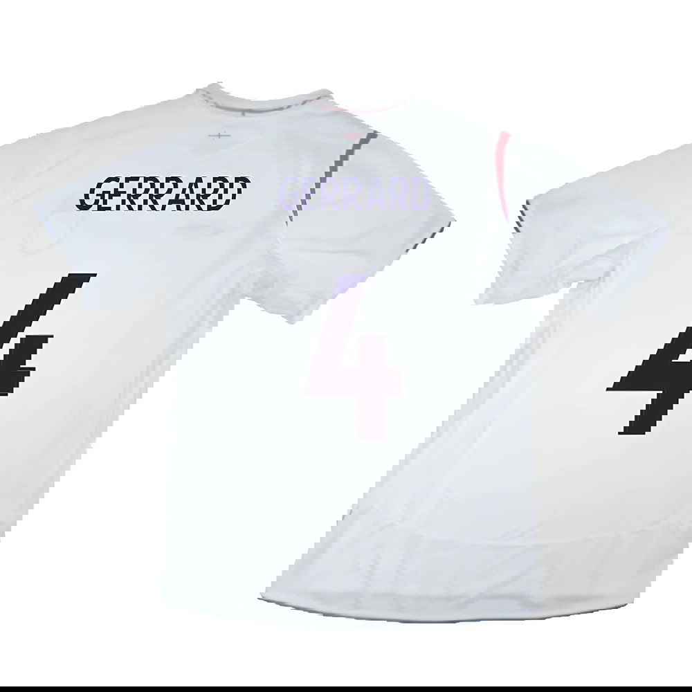 England 2005-07 Home Shirt (M) (Excellent) (GERRARD 4)