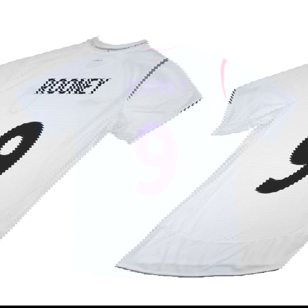 England 2005-07 Home Shirt (M) (Excellent) (ROONEY 9)