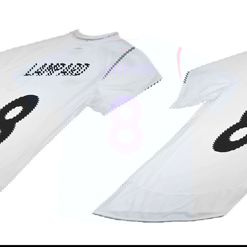 England 2005-07 Home Shirt (XL) (Mint) (LAMPARD 8)