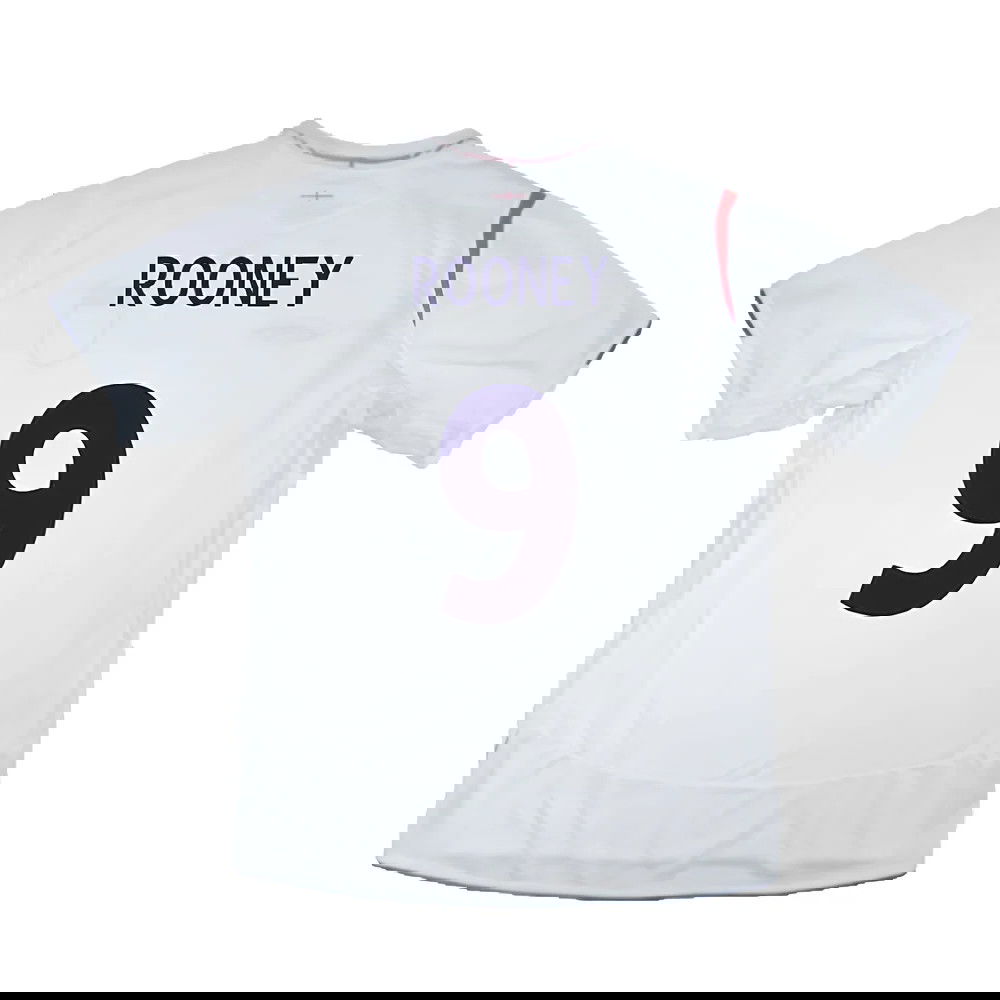 England 2005-07 Home Shirt (XL) (Mint) (ROONEY 9)