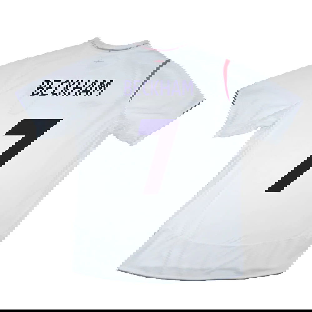 England 2005-07 Home Shirt (XXL) (Very Good) (BECKHAM 7)