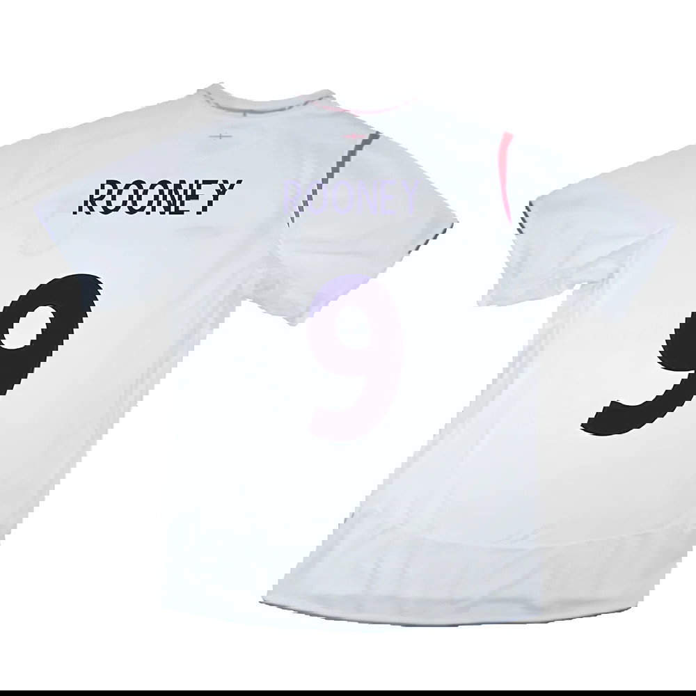 England 2005-07 Home Shirt (XXL) (Very Good) (ROONEY 9)