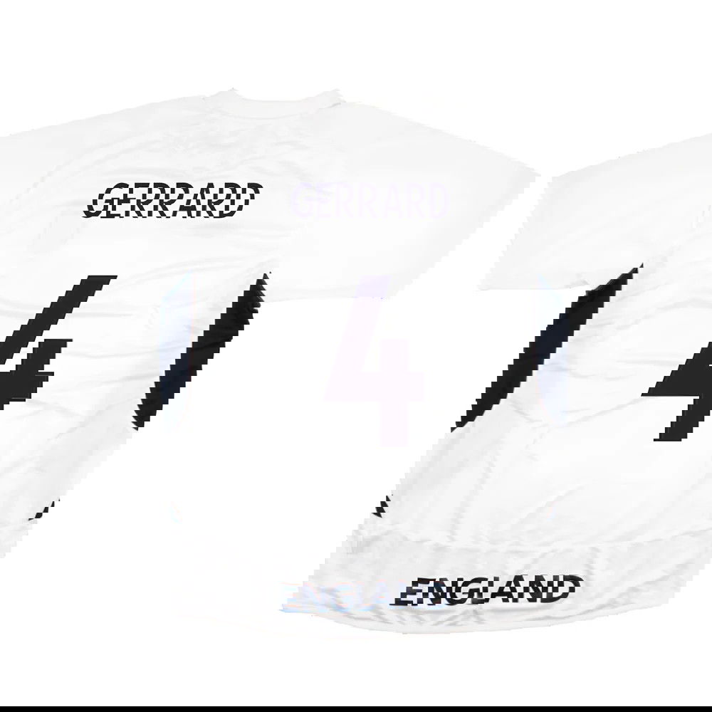 England 2005-07 Umbro Training Shirt (L) (Mint) (GERRARD 4)