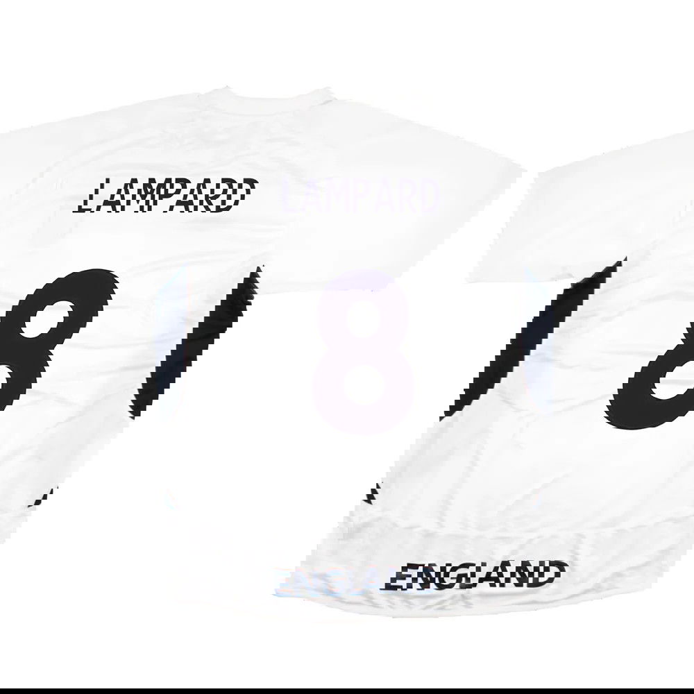 England 2005-07 Umbro Training Shirt (L) (Mint) (LAMPARD 8)